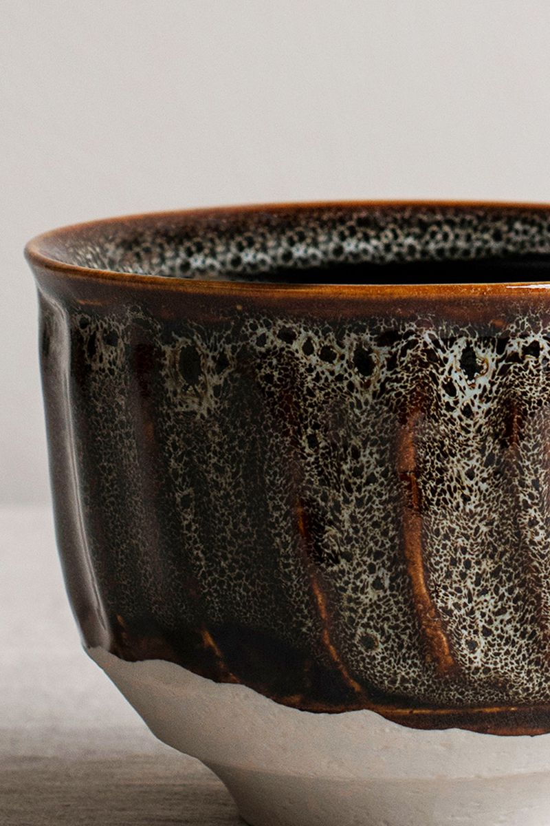 Close-up of the Dashi Bowl Ecume by Jars Ceramistes.