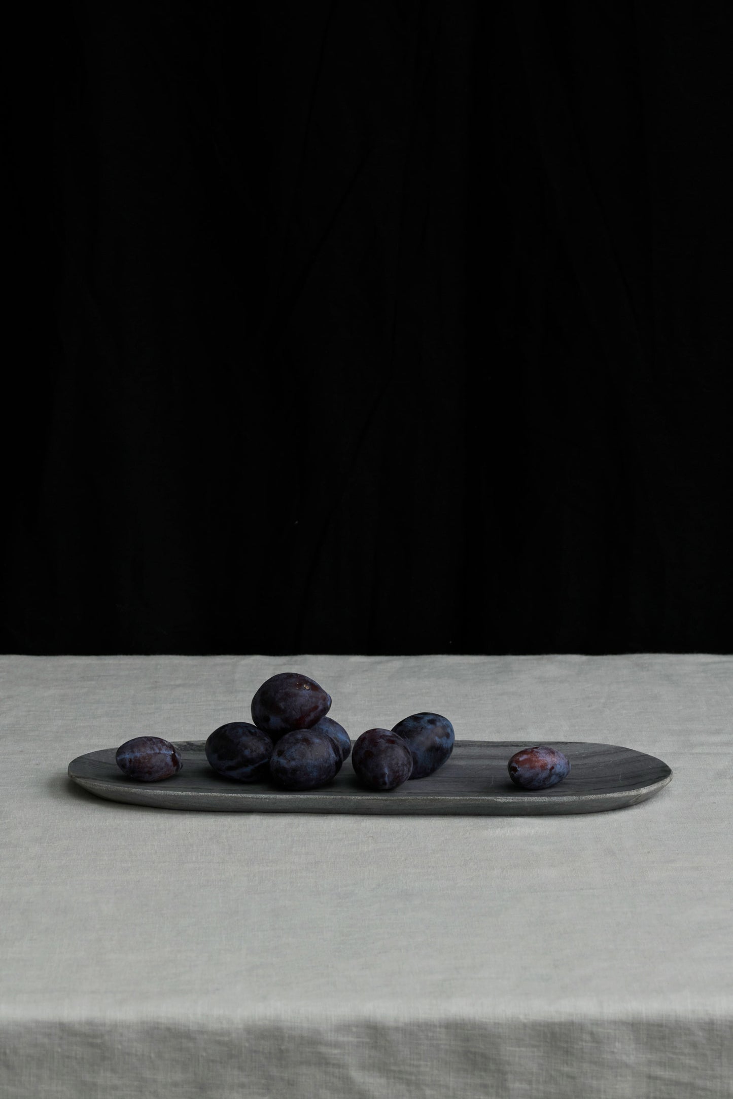 Grey Marble Platter by The Loft Selects.