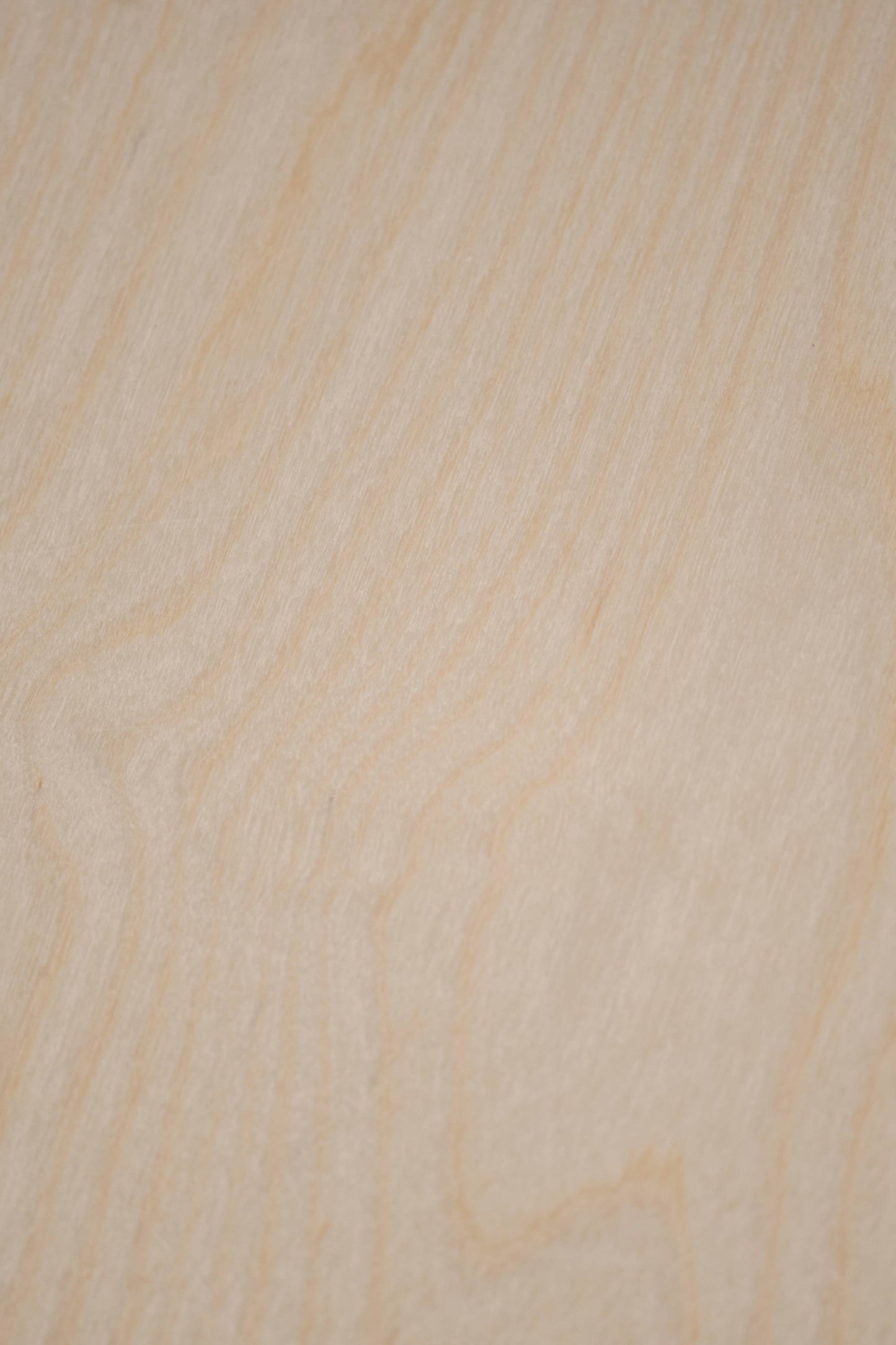 Close-up of the untreated birch multiplex plywood used in the Sputnik Table.