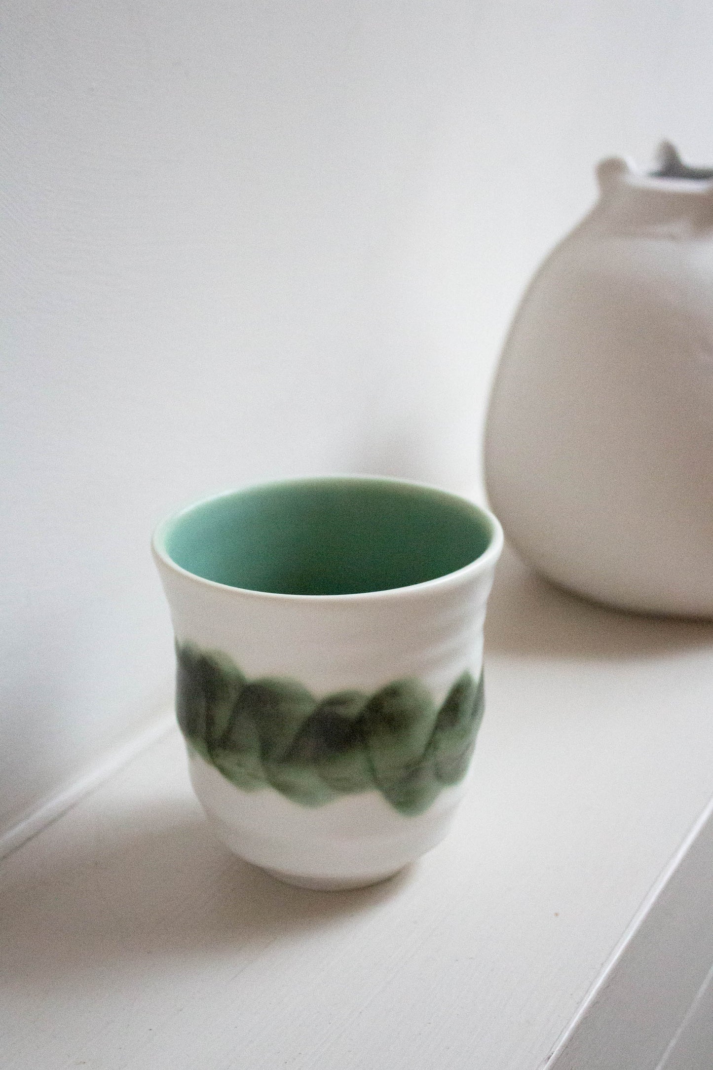 Dashi Tumbler Green by Jars Ceramistes.