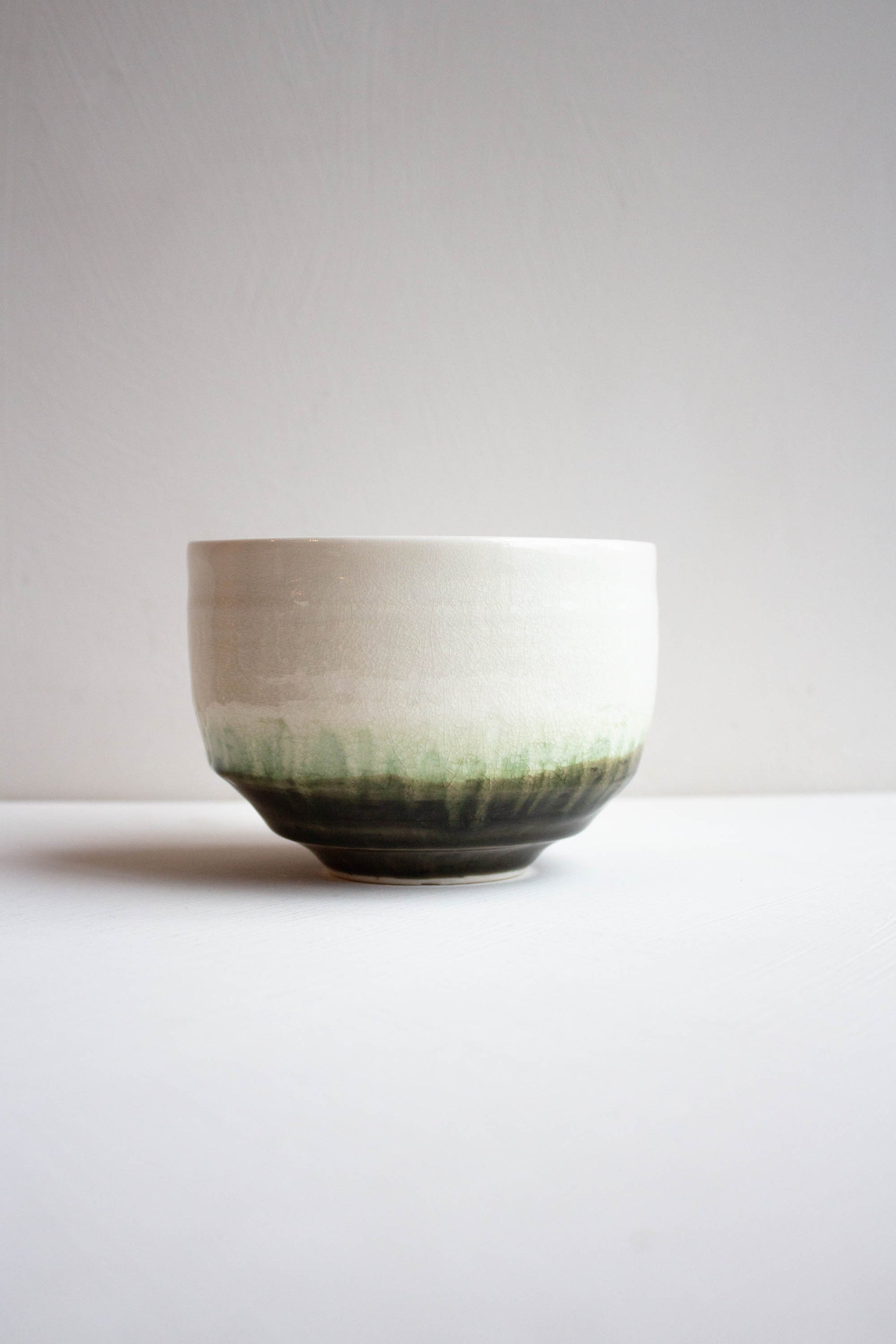 Dashi Bowl Vert Olive by Jars Ceramistes.