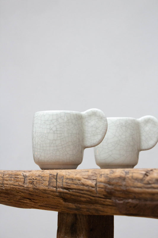 Dashi Coffee Cup Quartz by Jars Ceramistes.