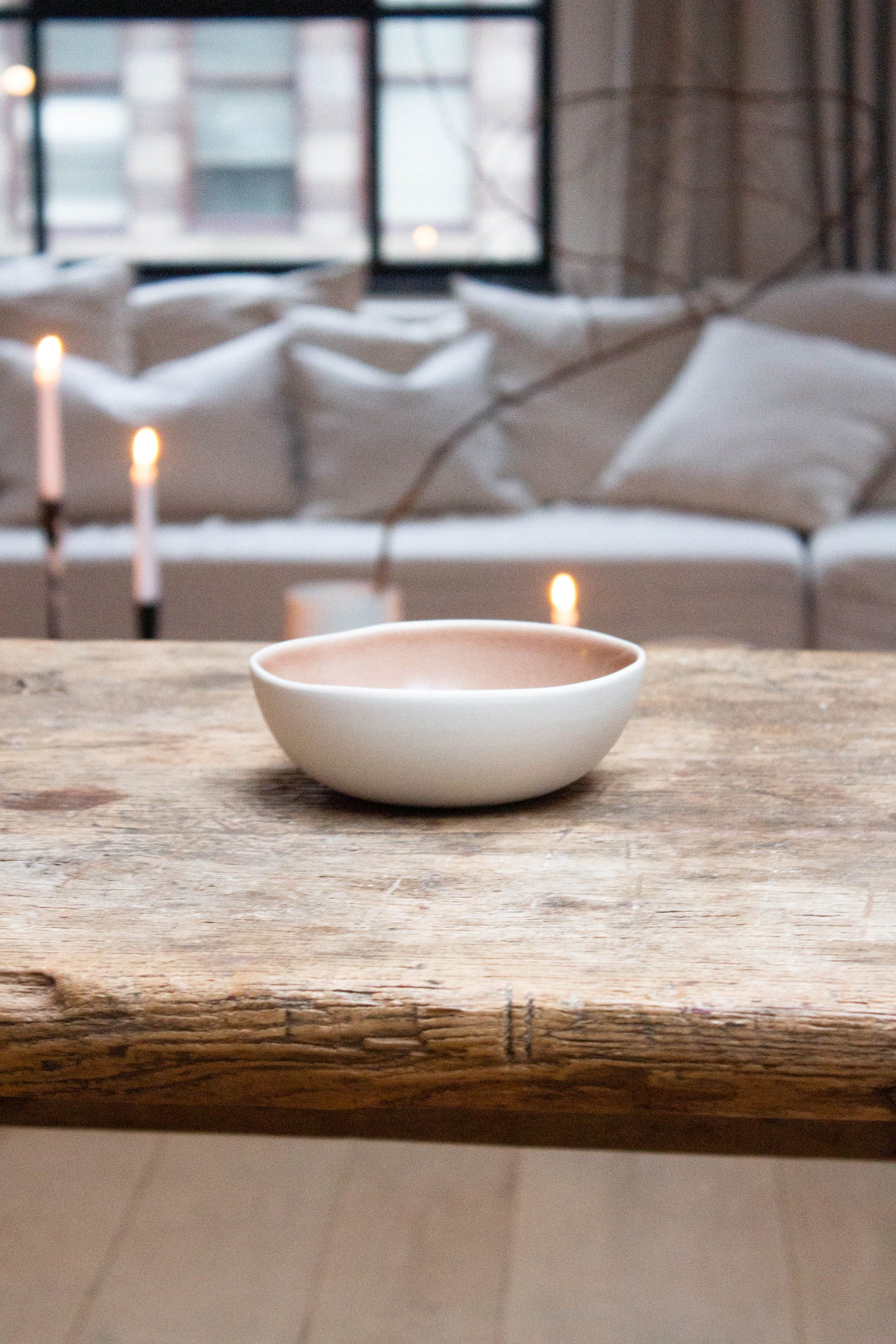 Maguelone Bowl Soft Brown by Jars Ceramistes at Enter The Loft.