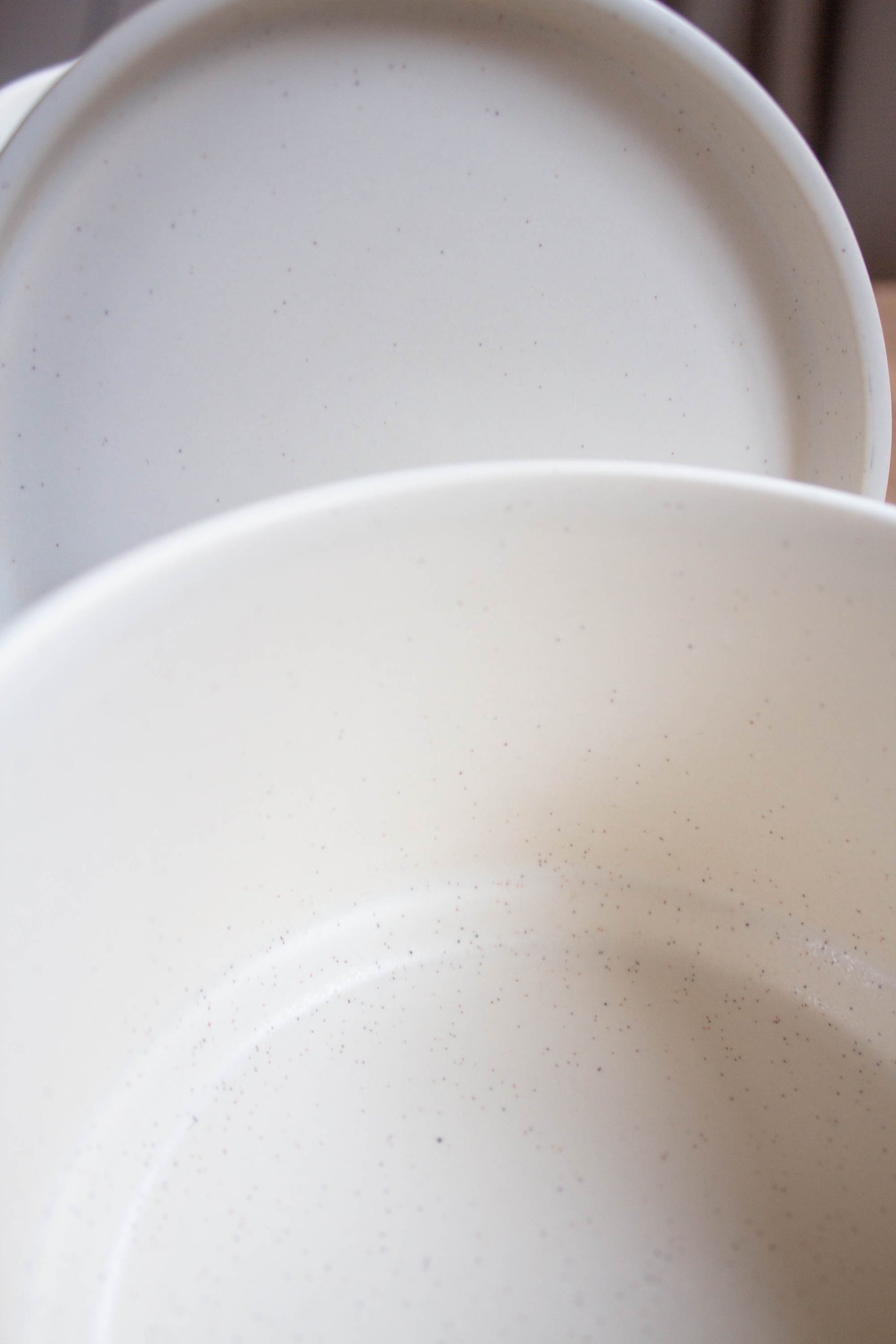 Close-up of the Setomono Bowl Set by Kristina Dam.