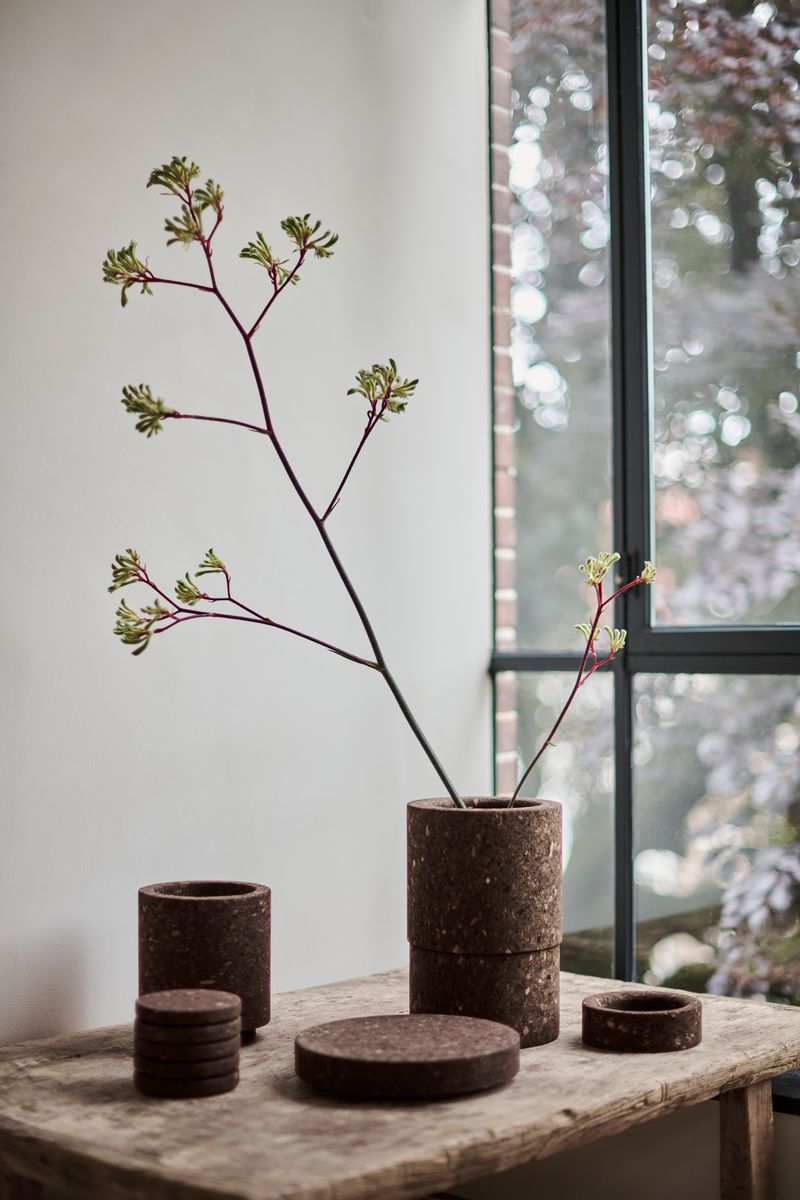 Burnt Cork Bowl Large by Studio Corkinho with the Cork family