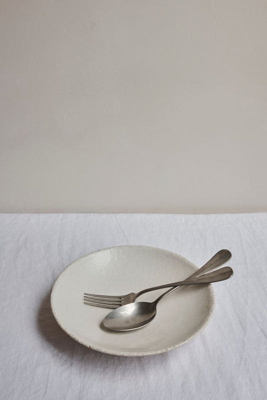 Serving Fork and Spoon from the Baguette Vintage Serving Cutlery collection by Sambonet.