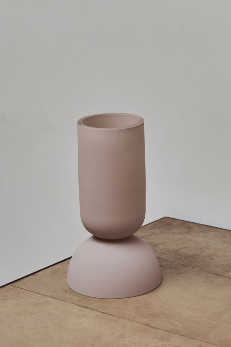 Dual Vase by Kristina Dam in Sand.