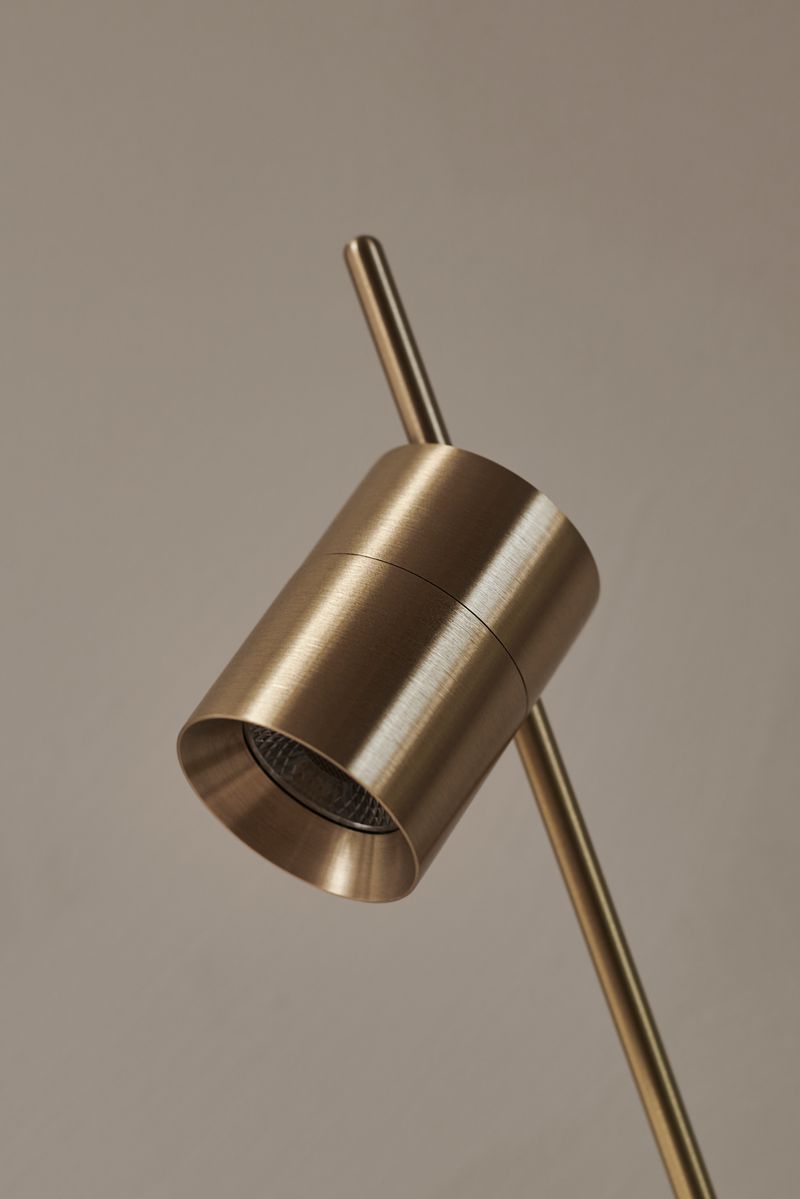 Close-up of the Aude Table Lamp by Trizo21.