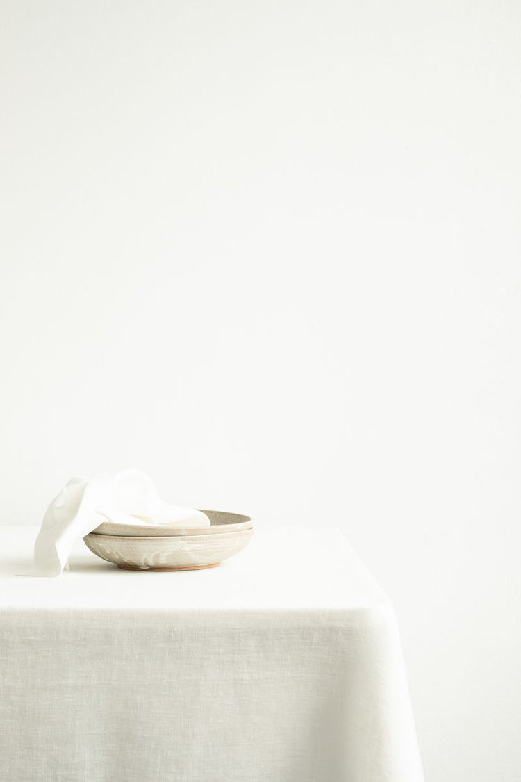 Elevate your dining experience with our Linen Table Cloth | Enter The Loft