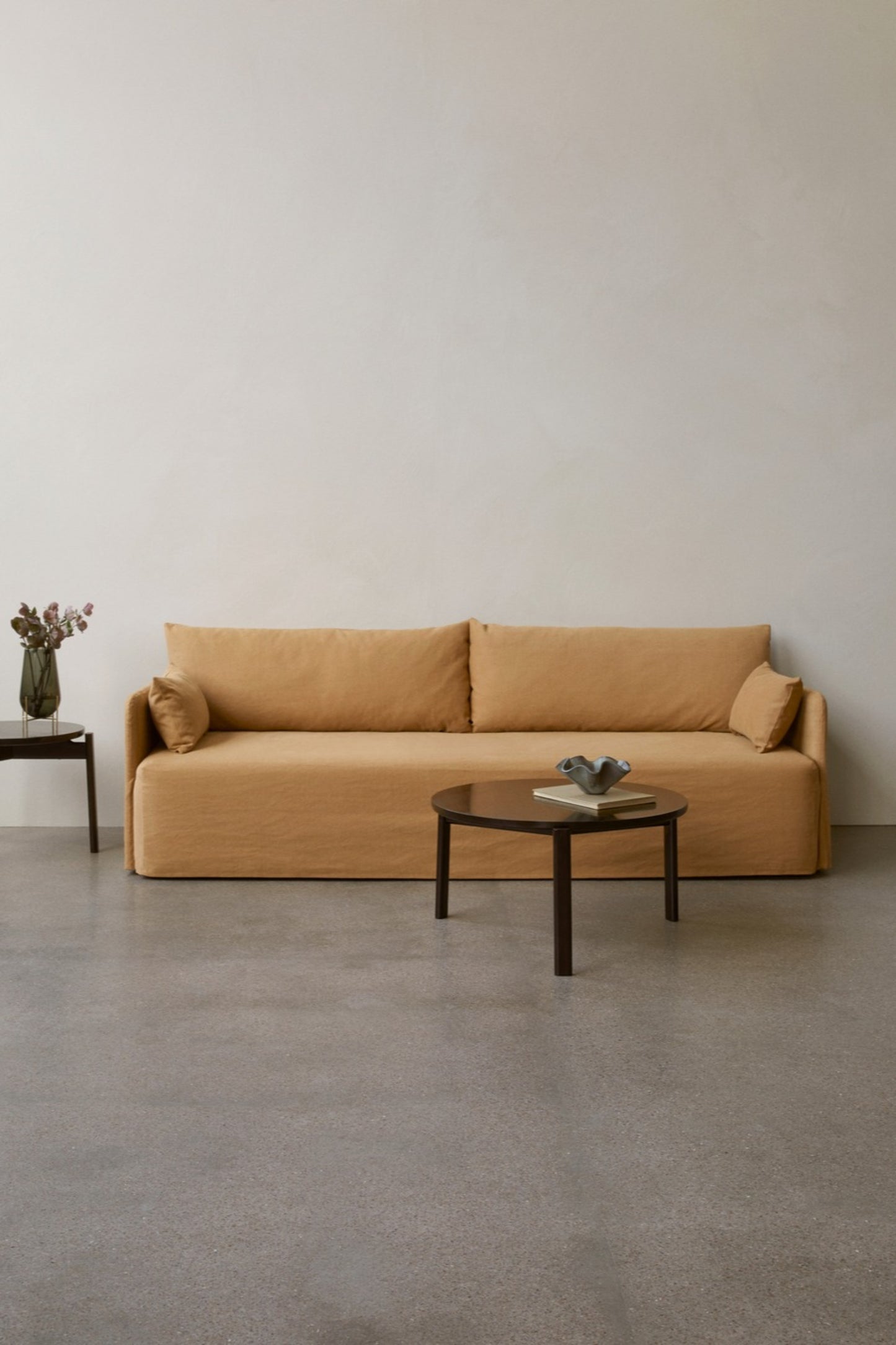 Offset Sofa with Loose Cover 3-seater by Menu at Enter The Loft.