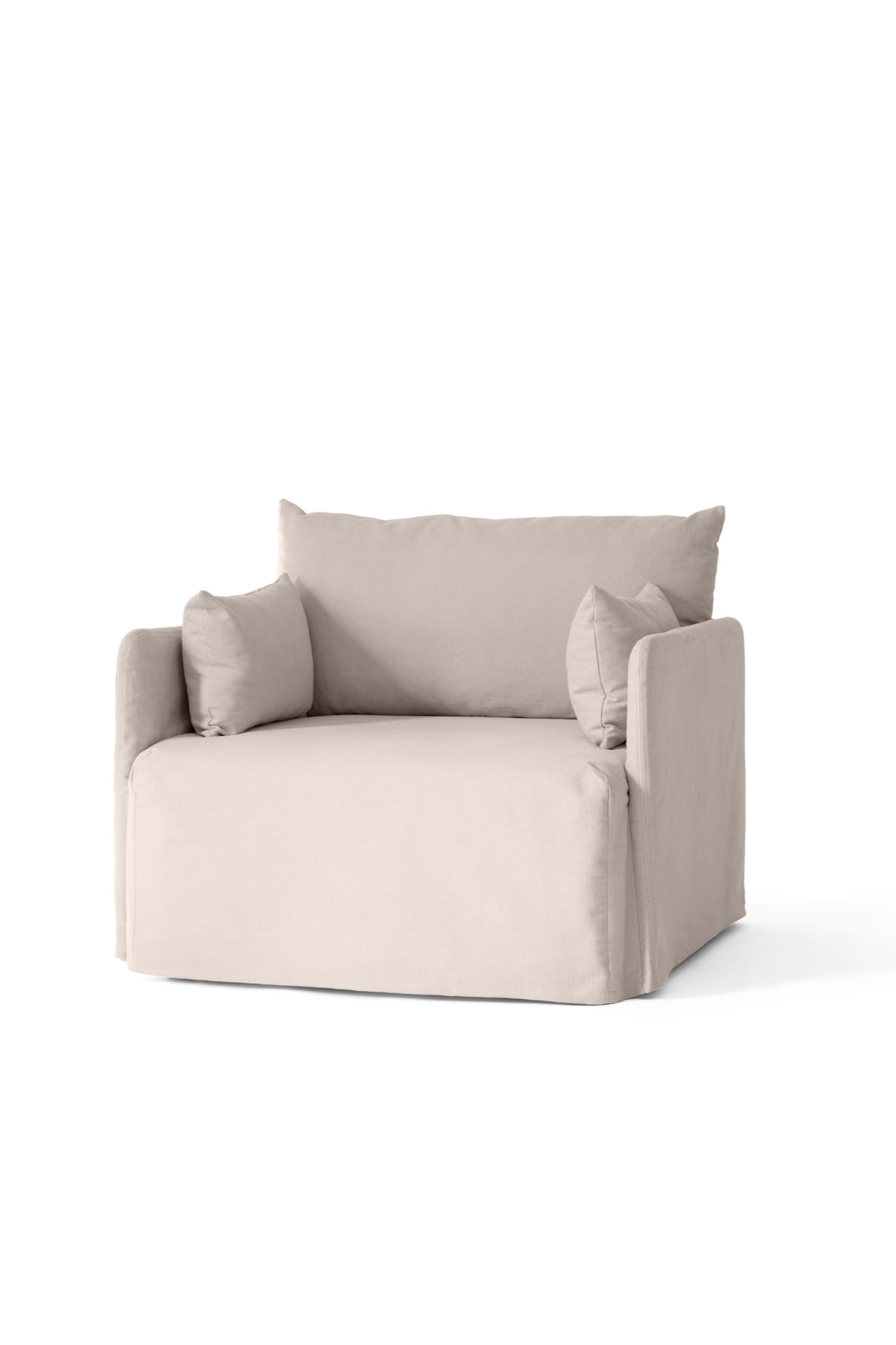 Offset Sofa Chair with Loose Cover 1-seater by Menu.