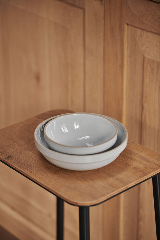 Hasami Porcelain Ceramic Japanese Stack Bowl Plate Grey Clay | Enter The Loft