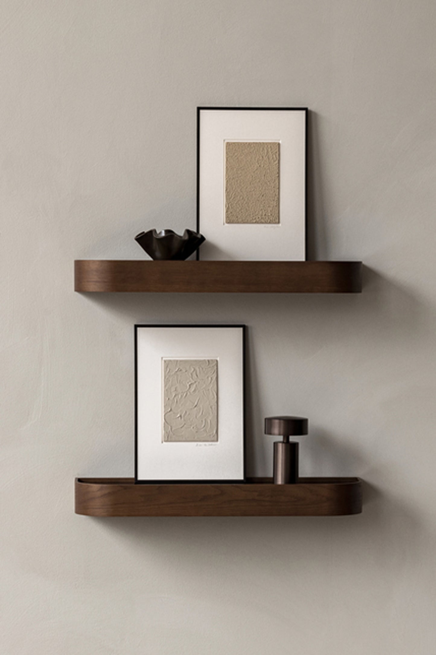 Epoch Shelf Dark Stained Oak 50cm by Menu.