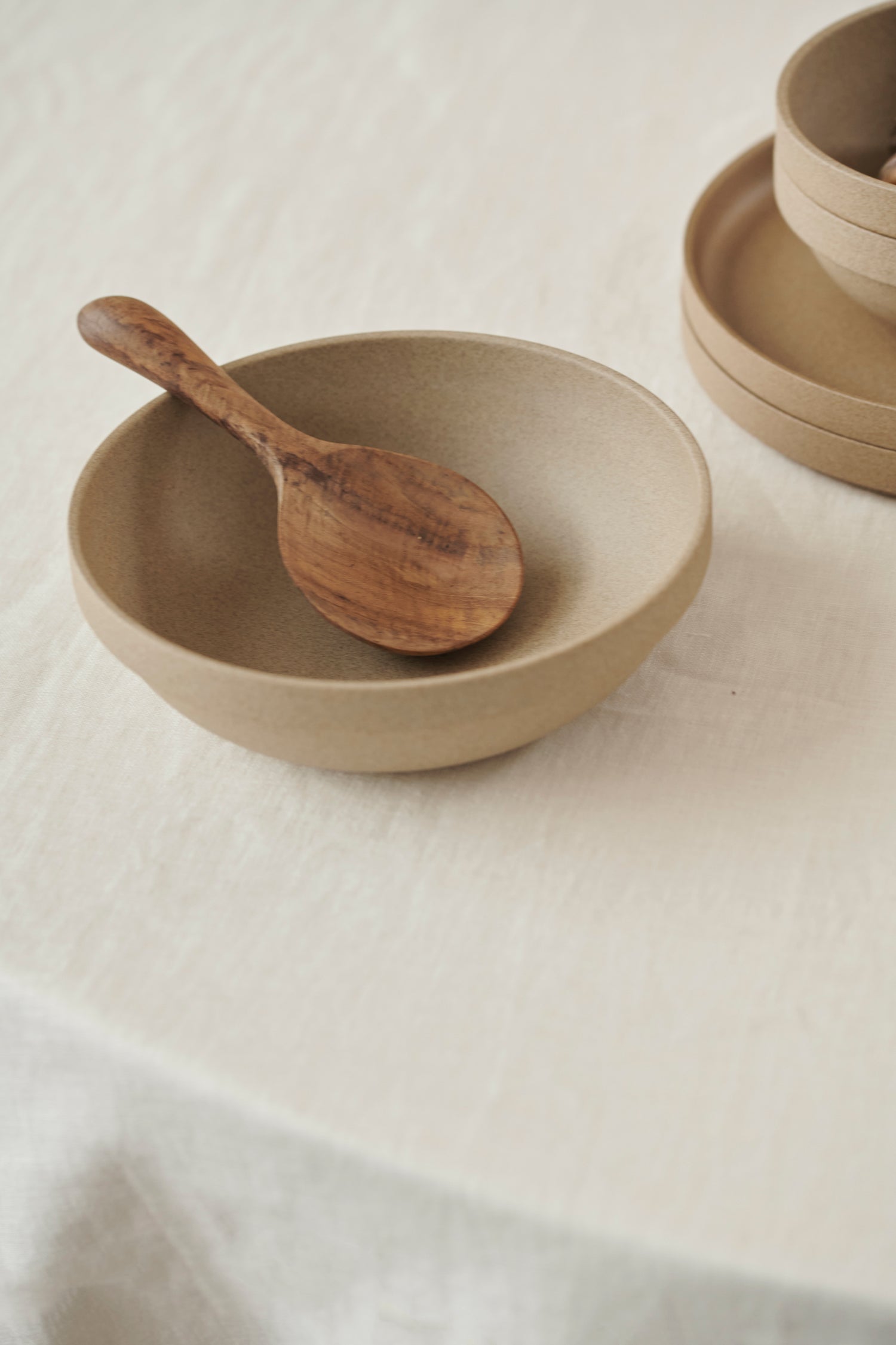 Wooden Broad Spoon by The Loft Selects at Enter The Loft.