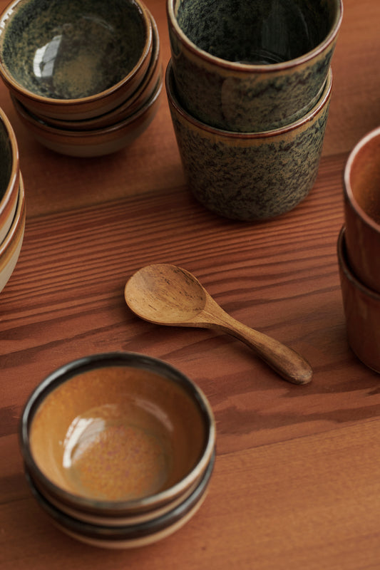 Wooden Coffee Spoon by The Loft Selects.